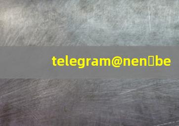 telegram@nen be